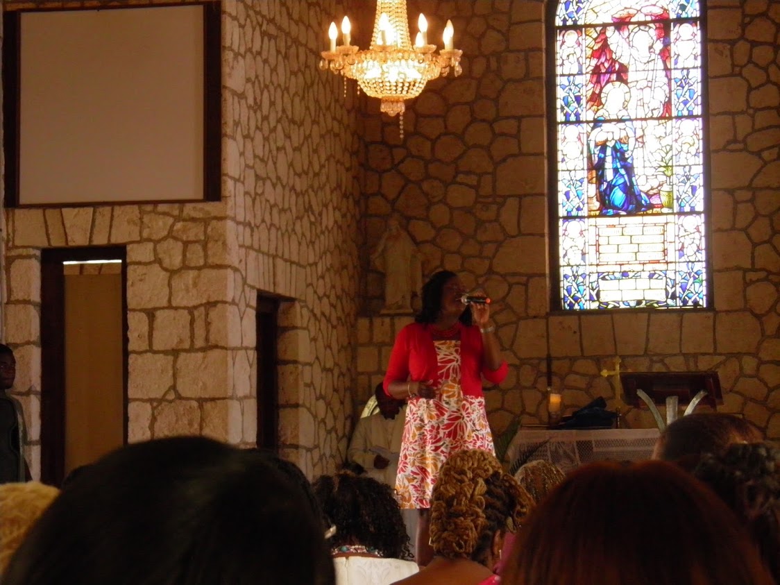She sang!!